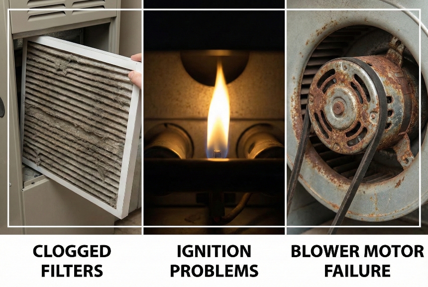 Common furnace issues